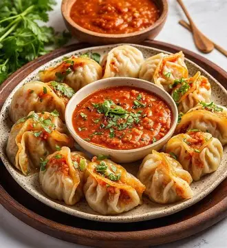 chicken momo