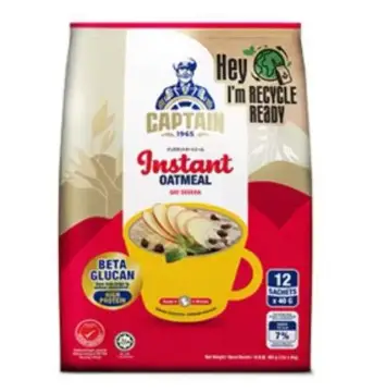 captain instant oatmeal