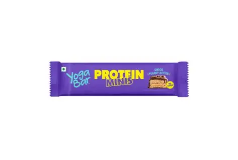 enrobed bar protein minis choco peanut
