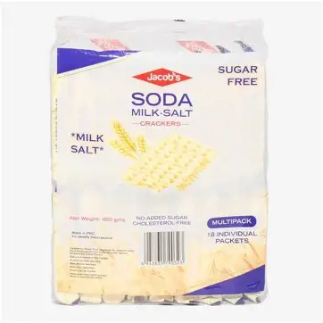 soda milk salt cracker
