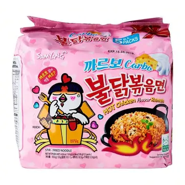 hot crabonara chicken