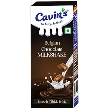 cavins milkshake belgian chocolate