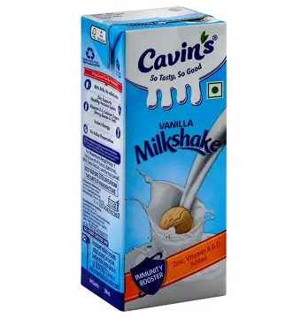 cavins milkshake vanilla