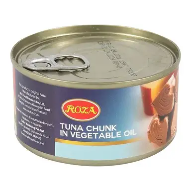 roza tuna chunk in veg oil