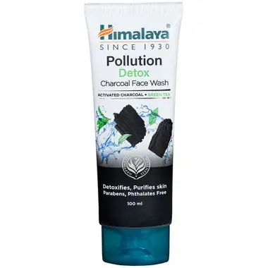 POLLUTION DETOX CHARCOAL FACE WASH