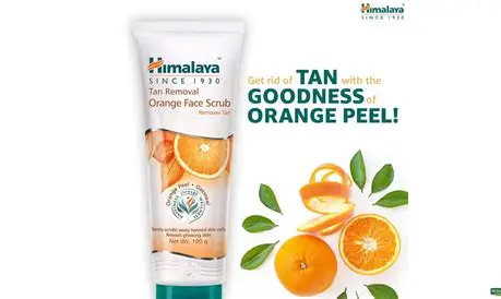 TAN REMOVAL ORANGE FACE SCRUB